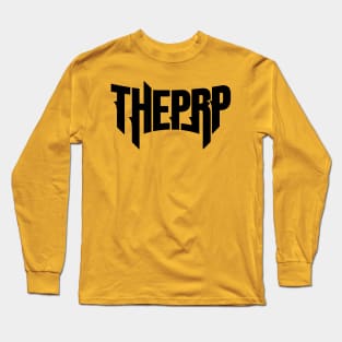 Theprp.com Logo (Front & Back Print) (Black) Long Sleeve T-Shirt